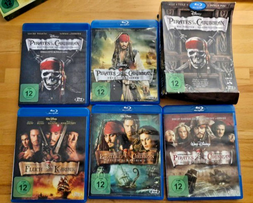 Pirates the caribbean 4 - pirates, 1-4