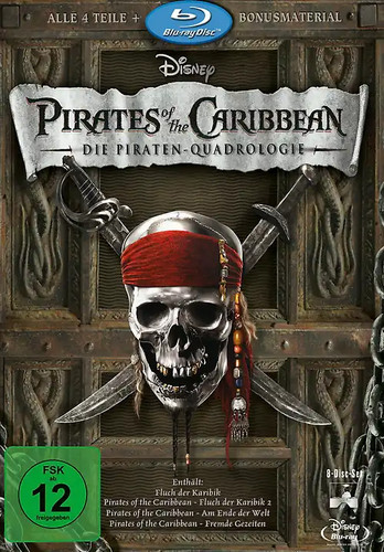Pirates the caribbean 4 - pirates, 1-4