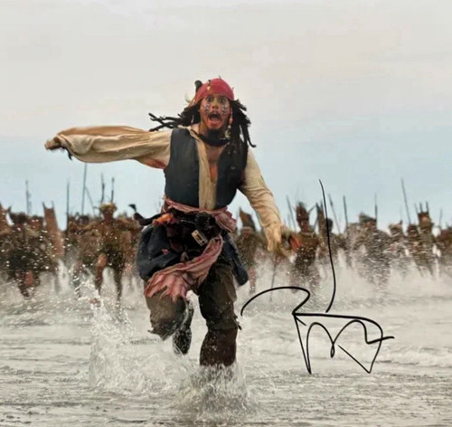 Johnny depp handsigniertes - johnny,