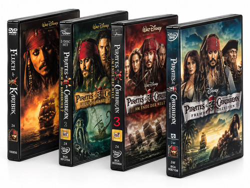 Fluch der karibik pirates - der, 1-4