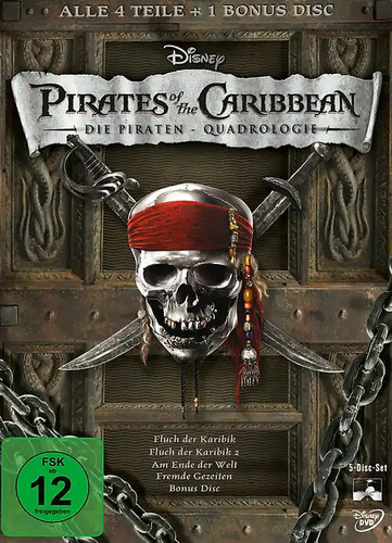 Pirates the caribbean - the, 1-4